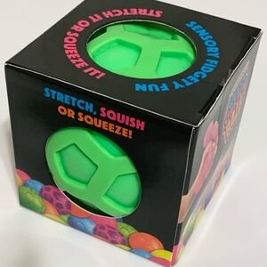 Honeycomb Squishy Stretch Ball NEW GREEN